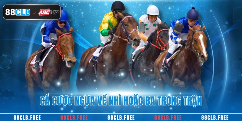 Cá cược ngựa về nhì hoặc ba trong trận