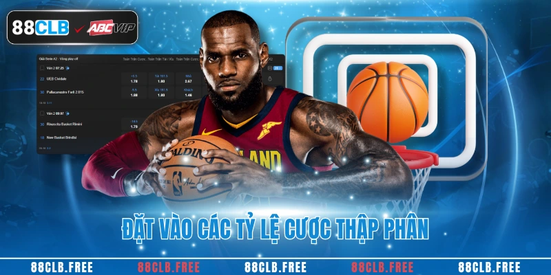 Đặt vào các tỷ lệ cược thập phân