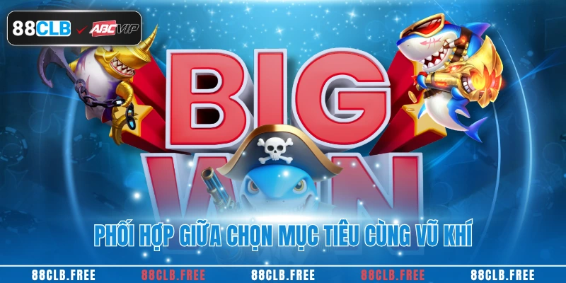 Phối hợp giữa chọn mục tiêu cùng vũ khí